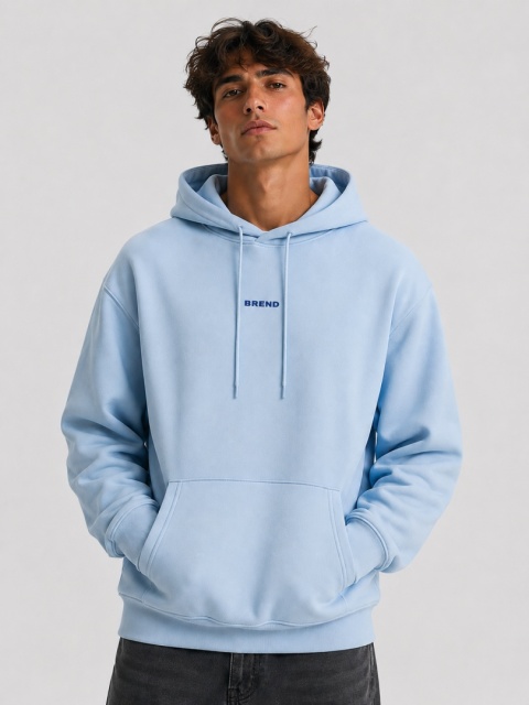 Bluza z kapturem BREND Essential Hoodie – Blue