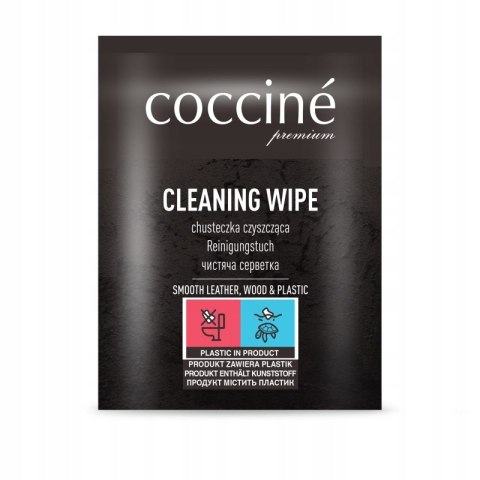 Chusteczki czyszczące Coccine do skór