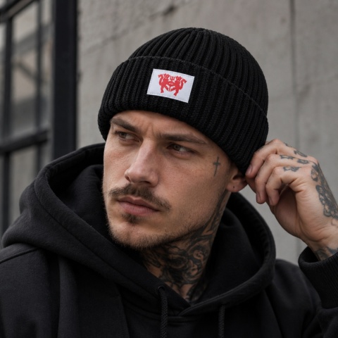 Czapka Zimowa Beanie BK
