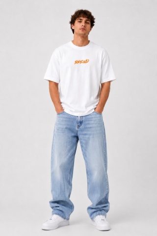 Jeansy Brend – Light Blue Baggy Fit