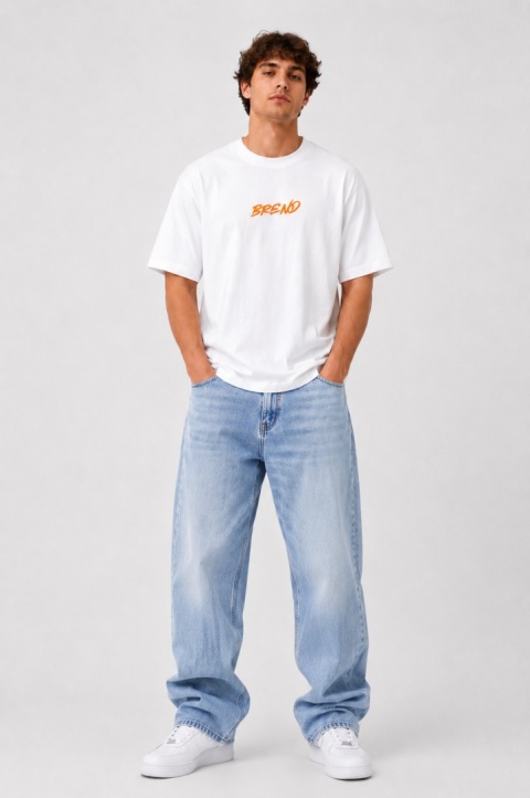 Jeansy Brend – Light Blue Baggy Fit