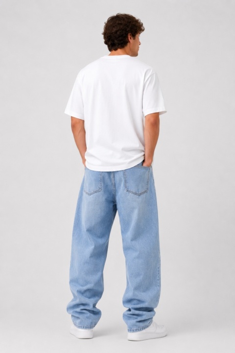 Jeansy Brend – Light Blue Baggy Fit