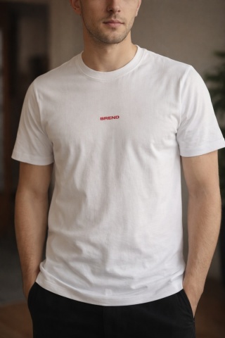 Koszulka męska Brend Core White