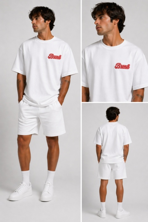 Koszulka oversize BREND-TS-OVR-WHT-01