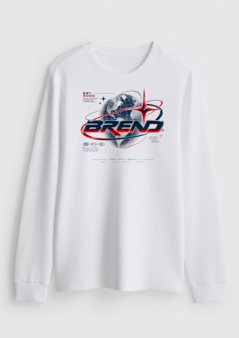 BLUZA Z DŁUGIM RĘKAWEM GLOBAL VISION CREWNECK